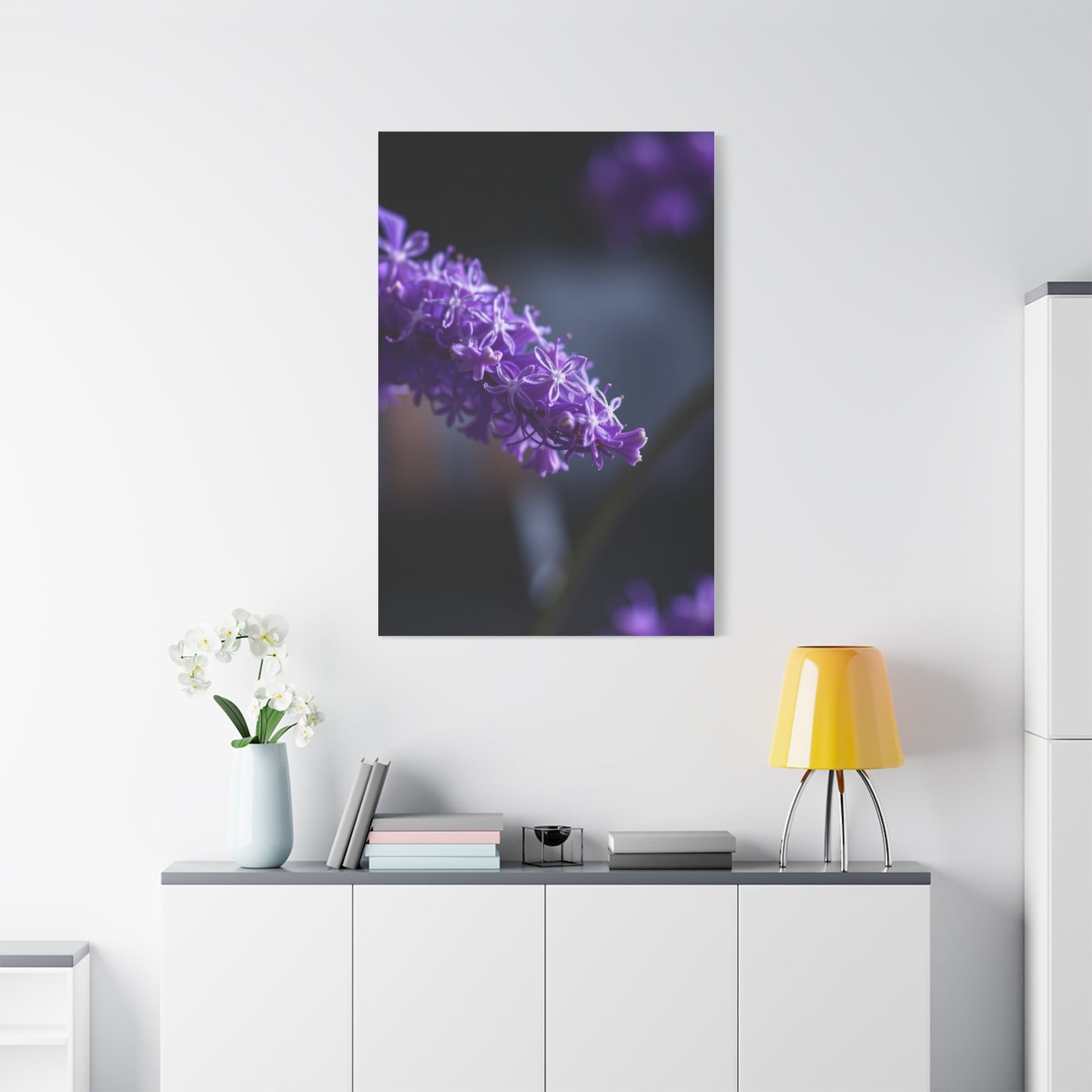 Divine Indigo Expression Wall Art & Canvas Print