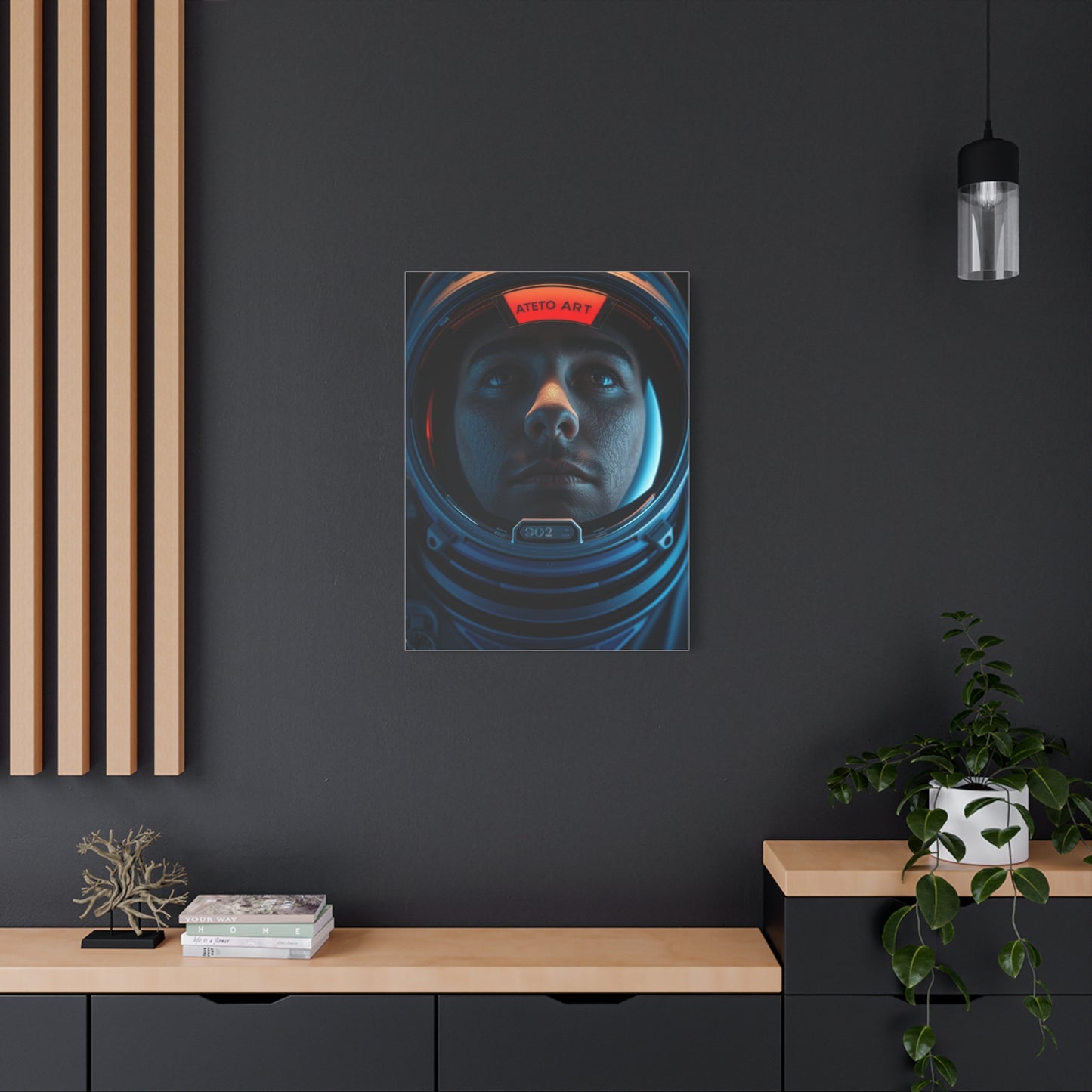 Stellar Navigator Tableau Wall Art & Canvas Print