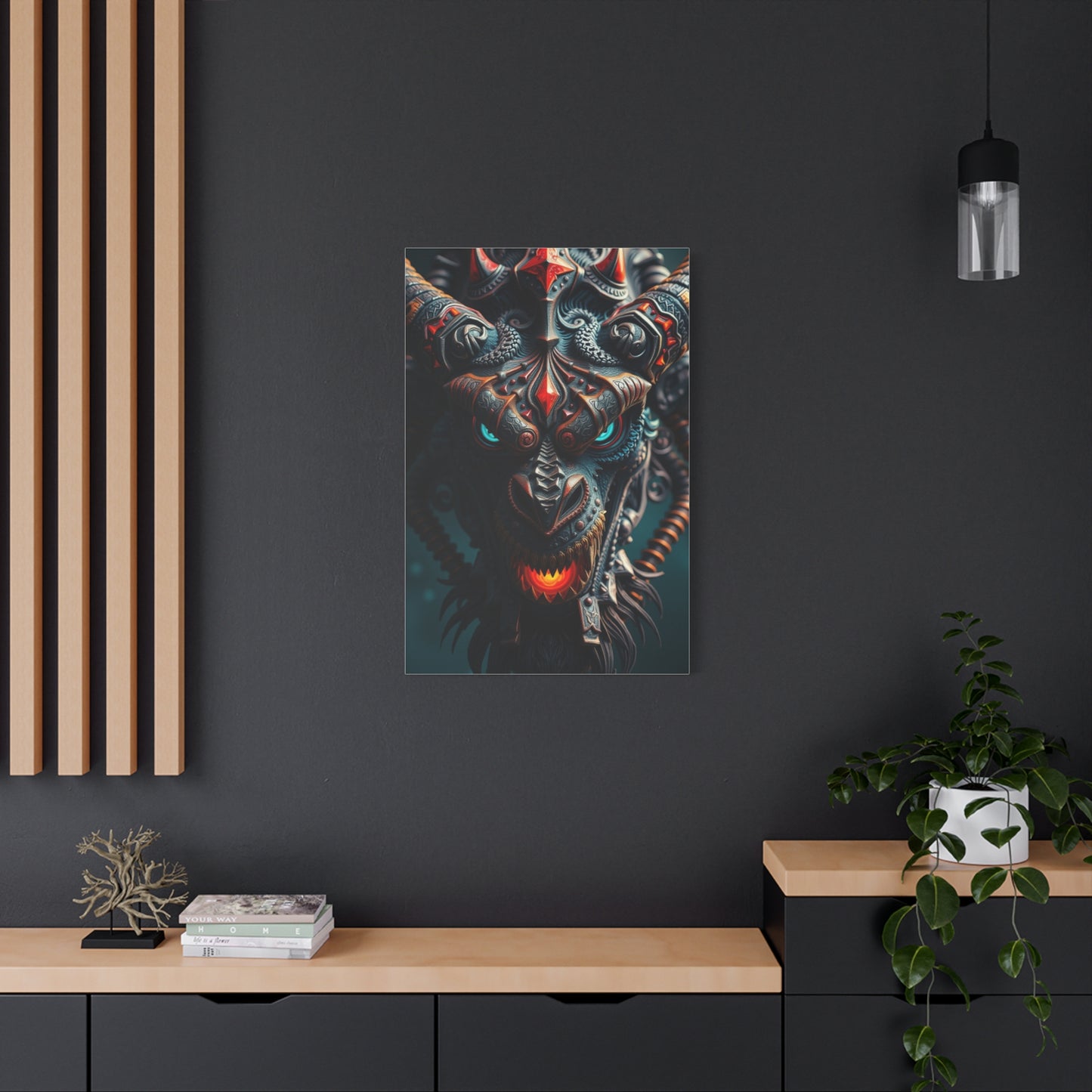 Chimeric Majesty Canvas Wall Art & Canvas Print