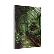 Vintage Greenhouse Garden Wall Art & Canvas Print