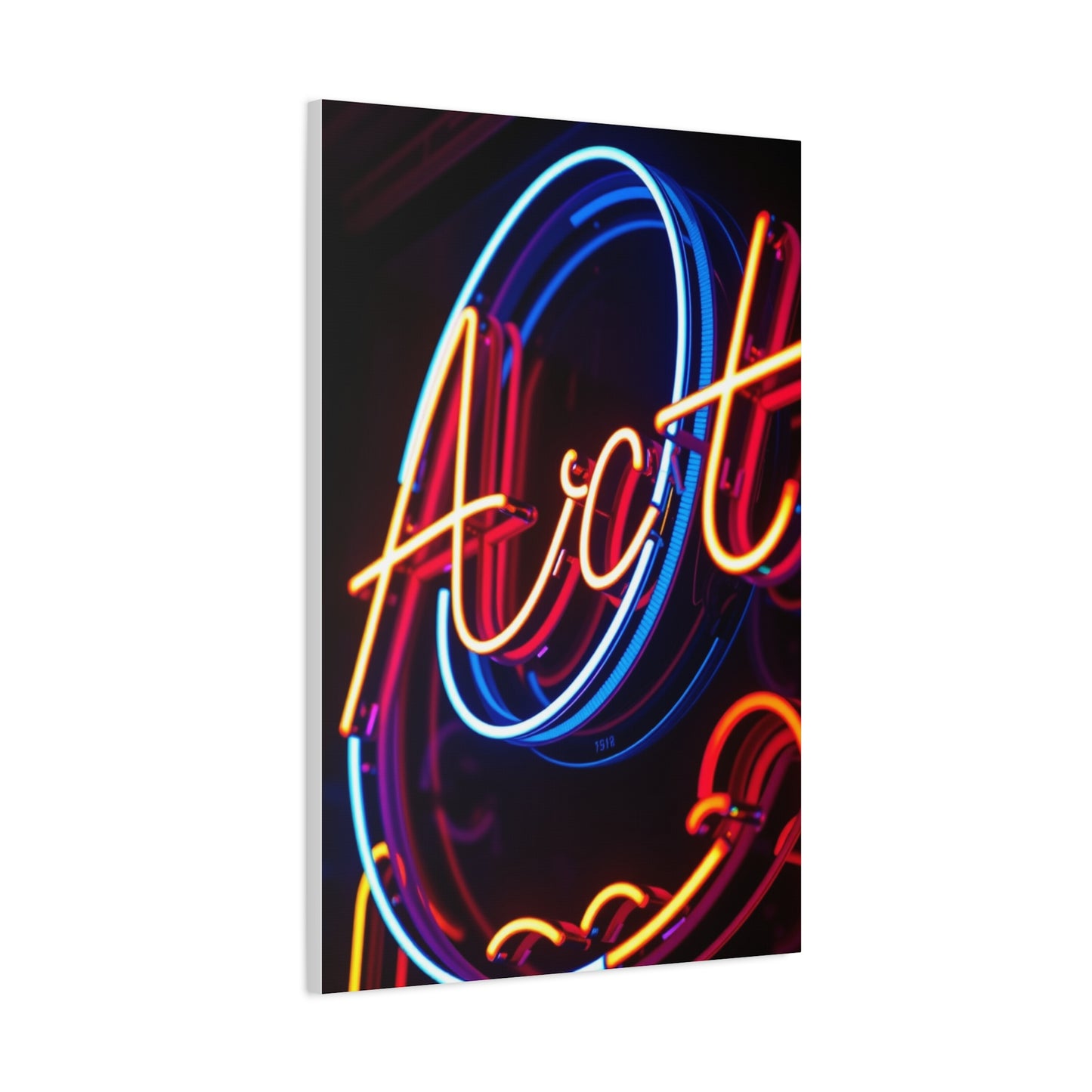 Ethereal Neon Reverie Wall Art & Canvas Print