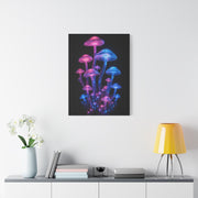 Neon Fungi Luminescence Wall Art & Canvas Print