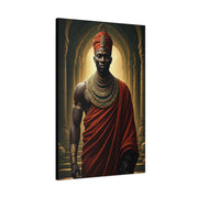 Royal Elder in Crimson Robe Wall Art & Canvas Prints
