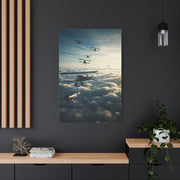 Vintage Biplane Squadron Flight Wall Art & Canvas Prints