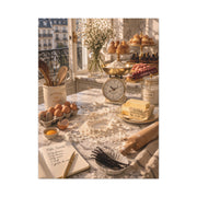 Parisian Marble Pastry Station Wall Art & Canvas Print