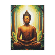 Serene Forest Meditation Buddha Wall Art & Canvas Prints