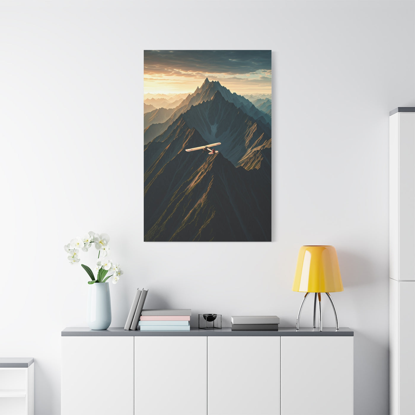 Mountain Ridge Flight Passage Wall Art & Canvas Prints