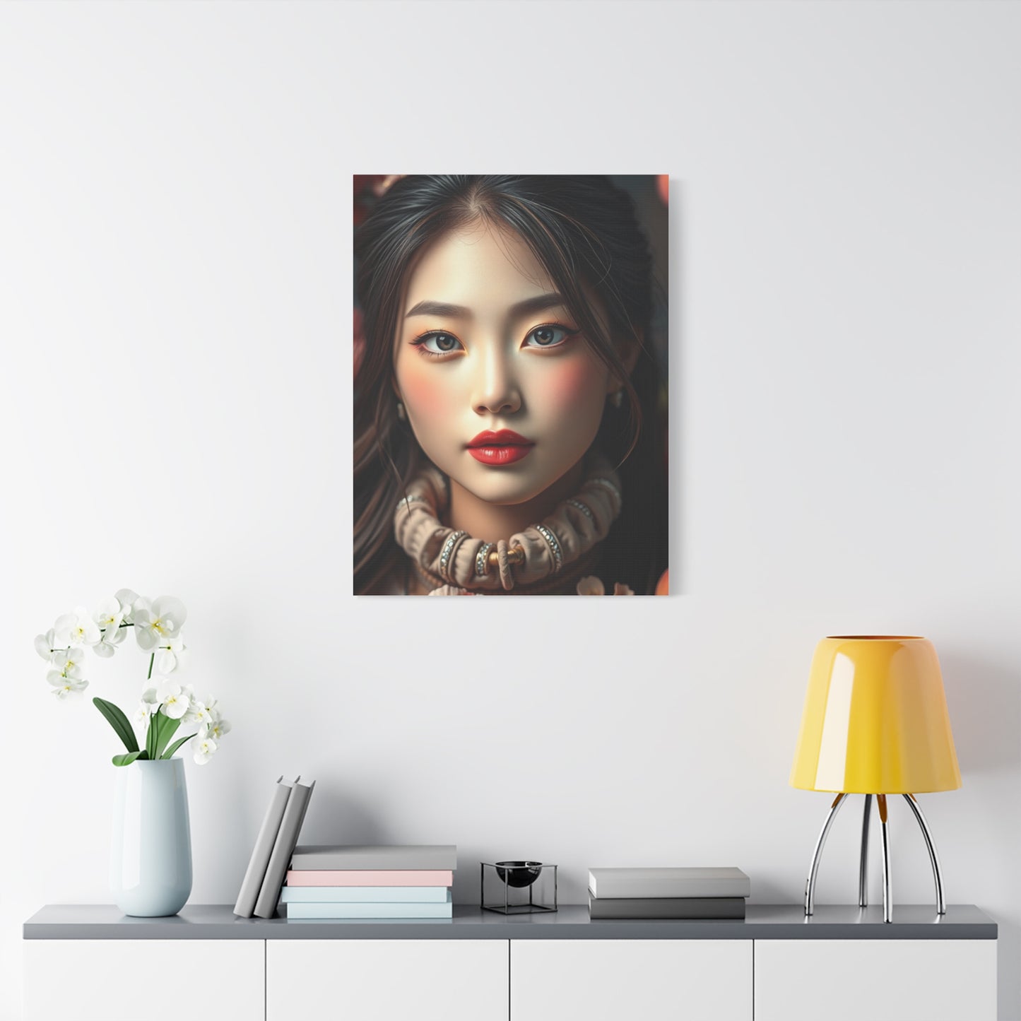 Peach Art Supreme Canvas Wall Art & Canvas Print