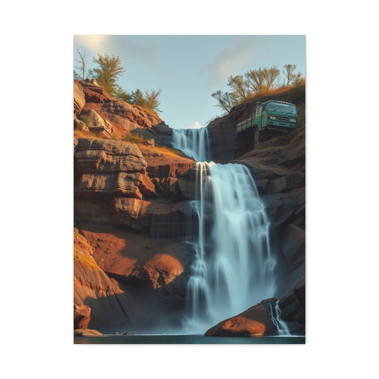 Refined Torrent Aesthetic Wall Art & Canvas Print