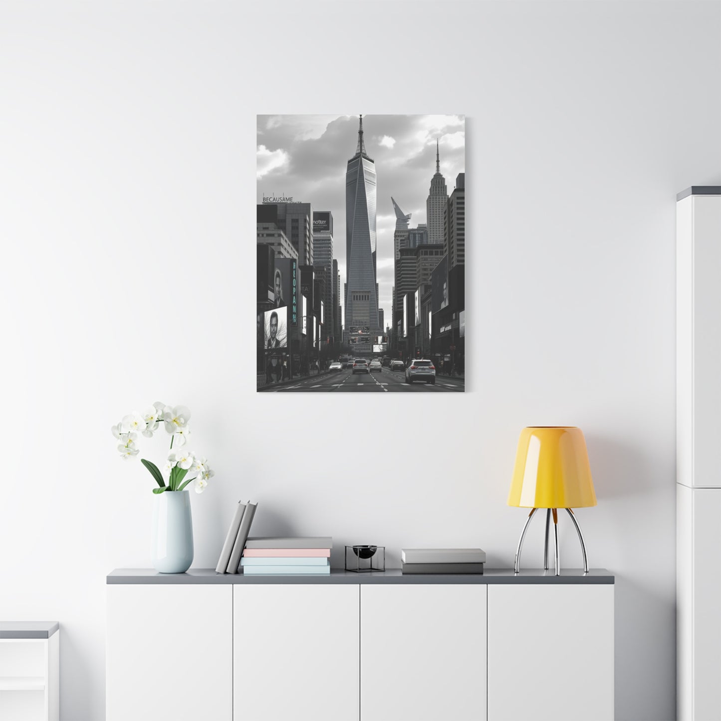 Supreme Black & White Cityscapes Art Beautiful Collection Wall Art & Canvas Print