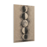 Lunar Phases Minimal Composition Wall Art & Canvas Print