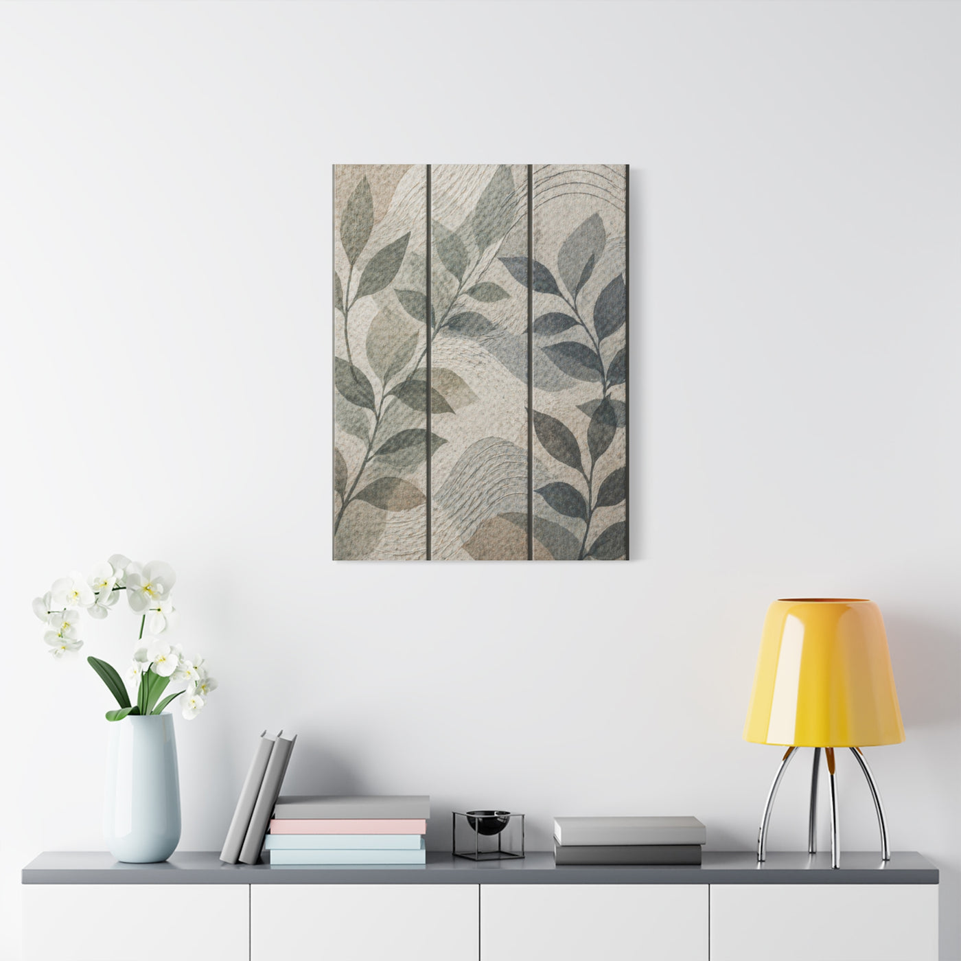 Botanical Acoustic Panel Triptych Wall Art & Canvas Print