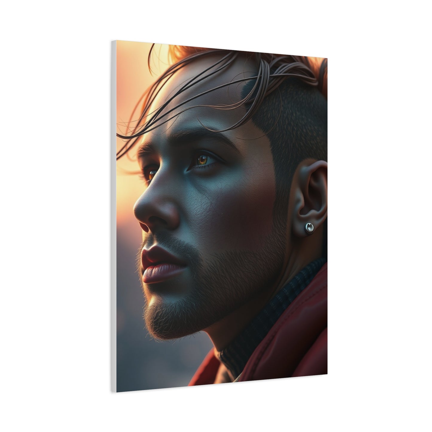 Ethereal Digital Canvas Wall Art & Canvas Print