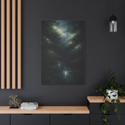 Nocturnal Forest Reflection Wall Art & Canvas Print