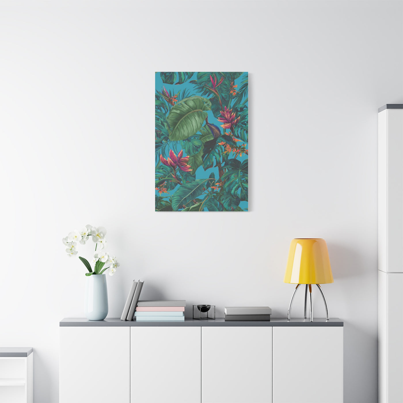 Tropical Botanical Leaves Wall Art & Canvas Print