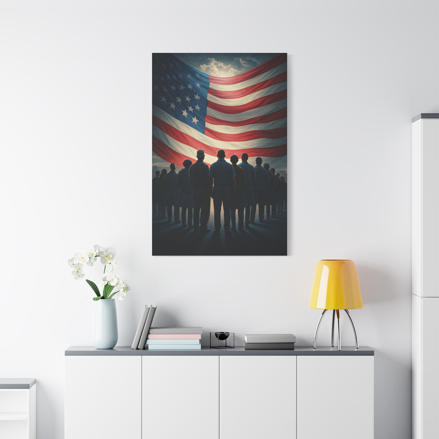 United Under the Stars and Stripes Wall Art & Canvas Prints
