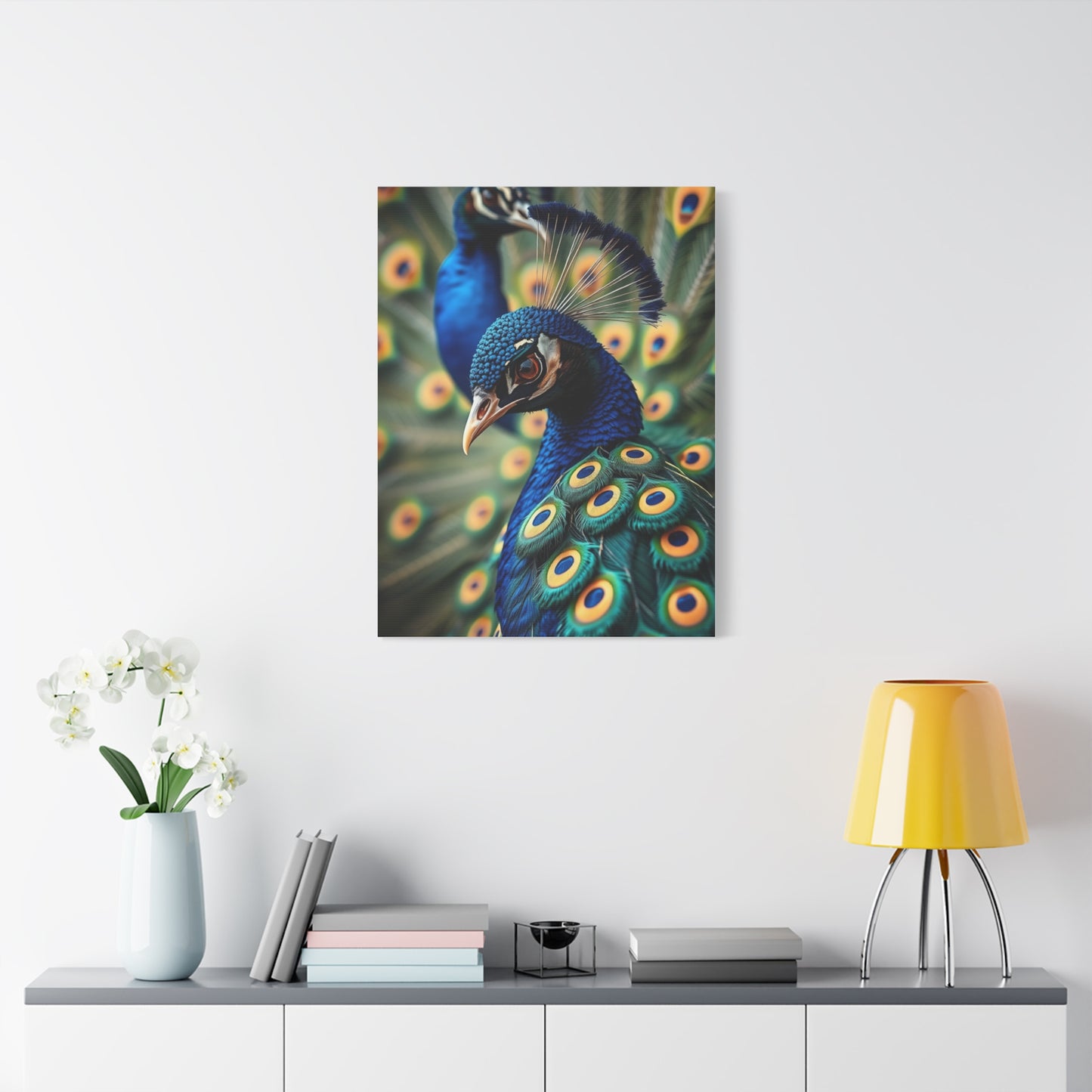 Supreme Peacock Art Beautiful Collection Wall Art & Canvas Print