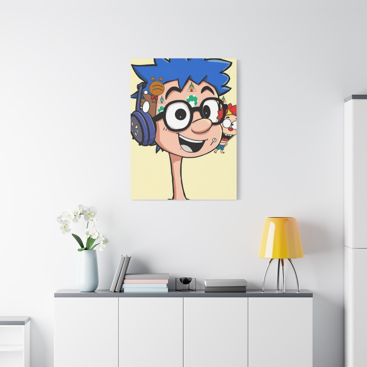 Artful Toon Patchwork Wall Art & Canvas Print