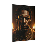 Regal Warrior King Portrait Wall Art & Canvas Prints