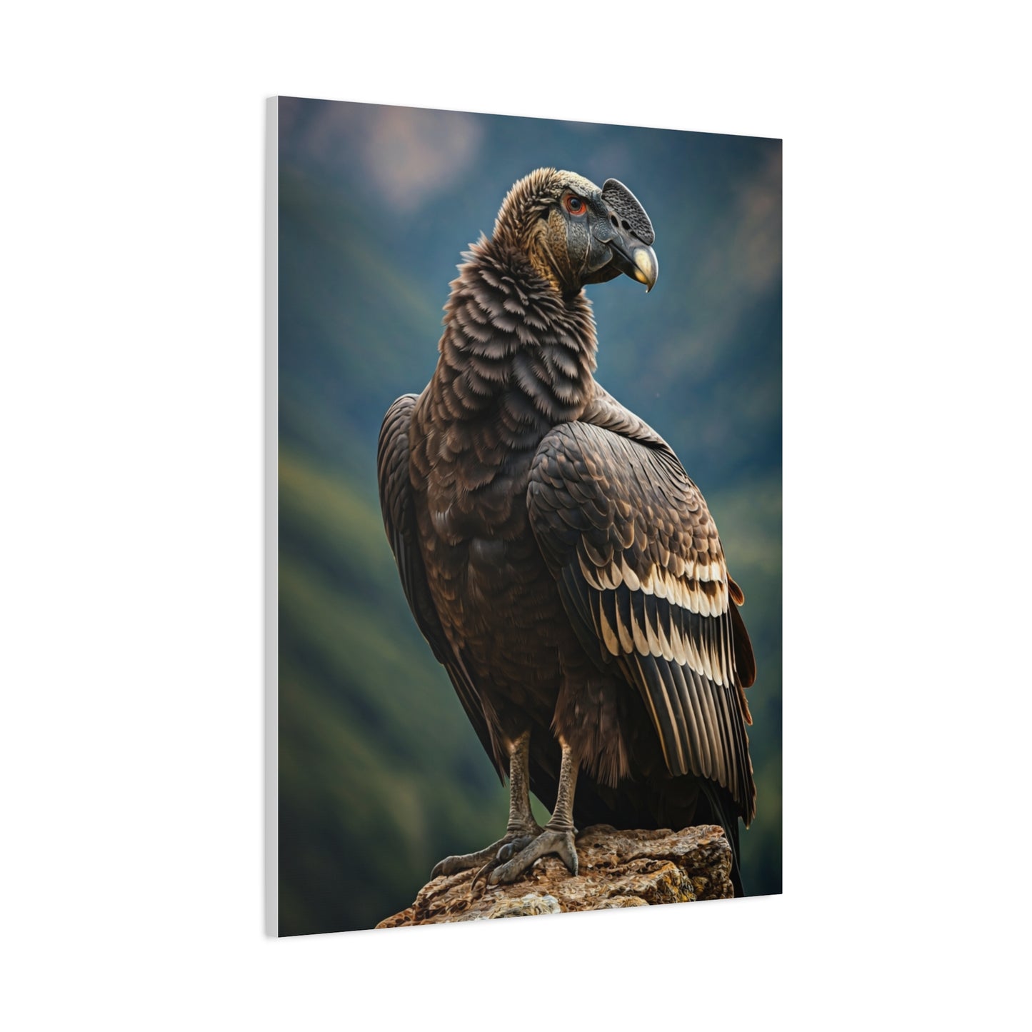 Andean Condor on Mountain Ledge Wall Art & Canvas Prints