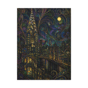 Art Nouveau Manhattan Fantasy Wall Art & Canvas Print