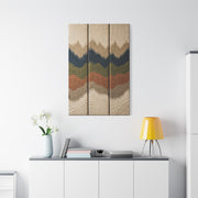Layered Landscape Acoustic Texture Wall Art & Canvas Print
