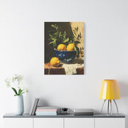 Sicilian Lemon Bowl Still Life Wall Art & Canvas Print