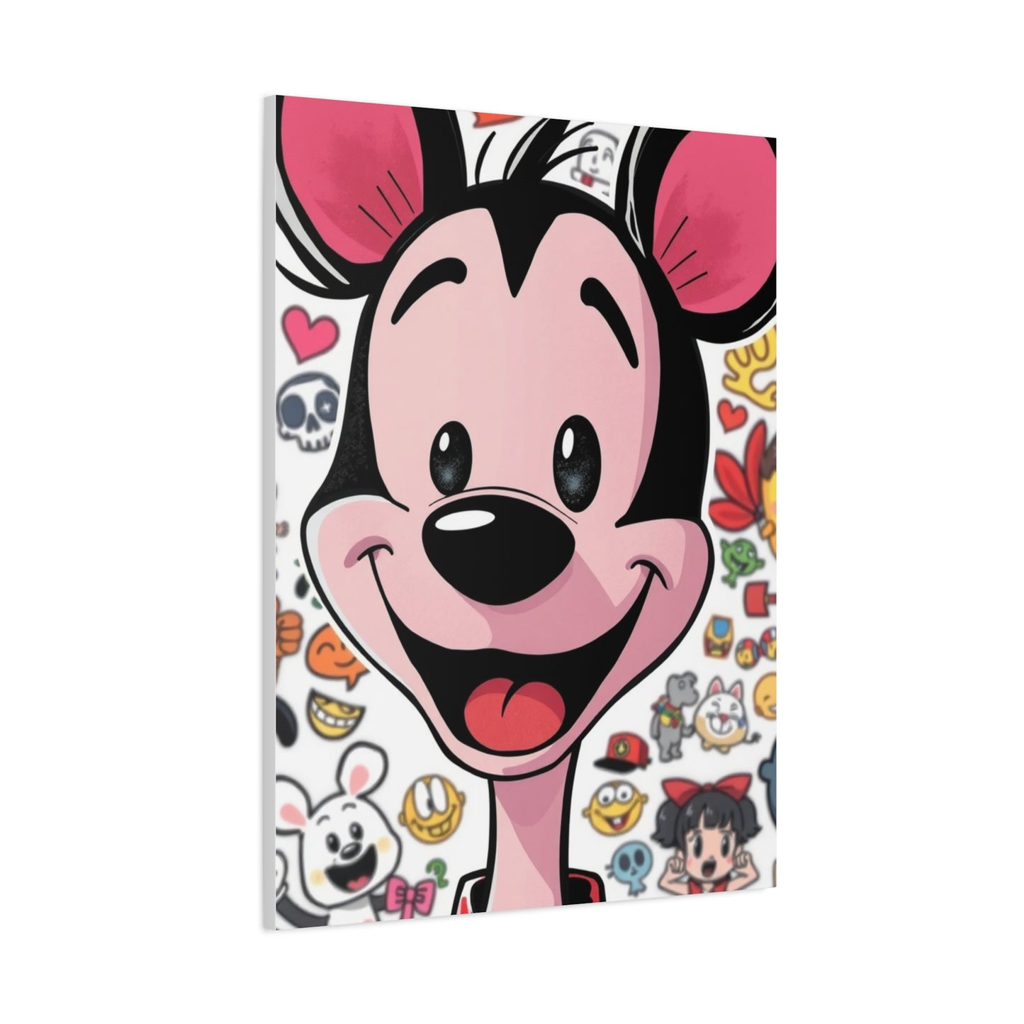 Grand Doodle Symphony Canvas Wall Art & Canvas Print