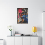 Urban Fashion Graffiti Portrait Street Wall Art & Canvas Print