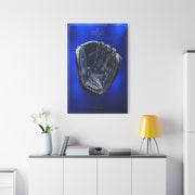 Cobalt Baseball Glove Collector Sports Wall Art & Canvas Print