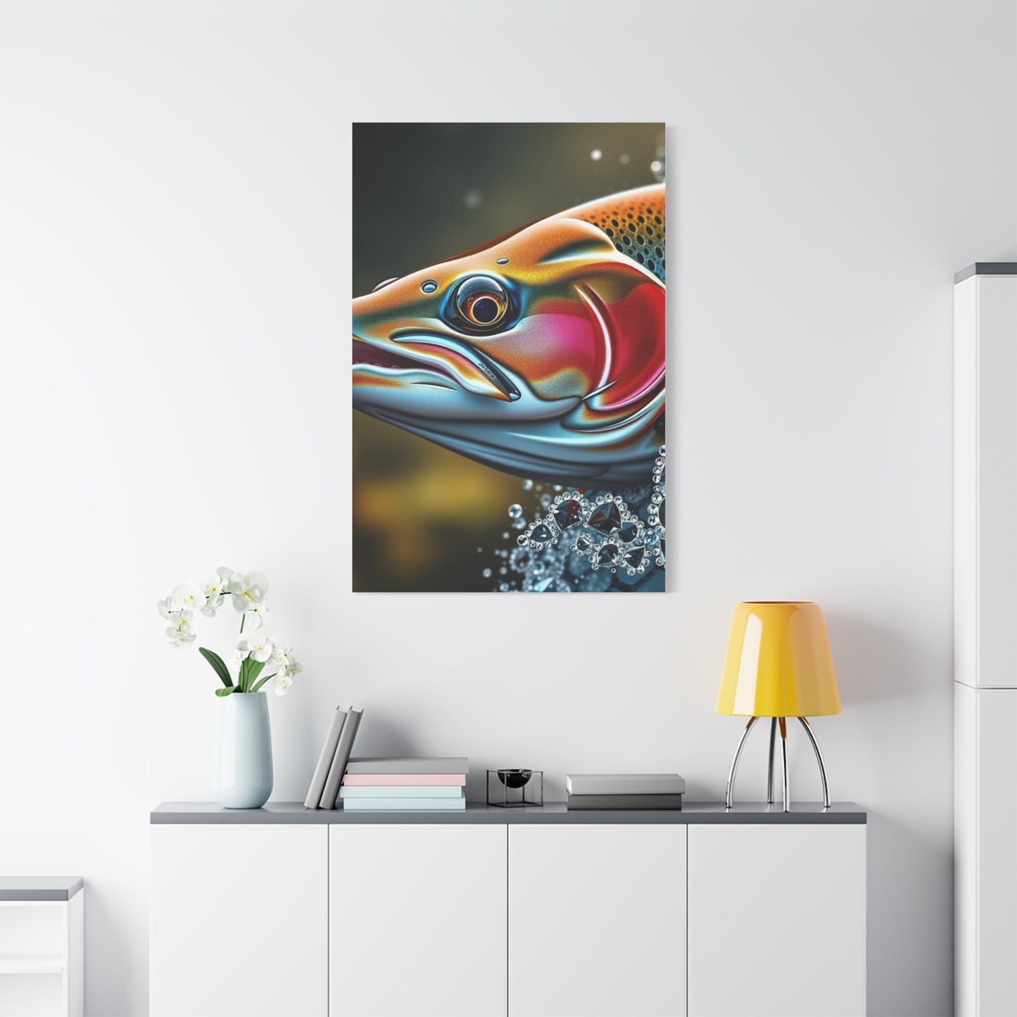 Supreme Trout Art Beautiful Collection Wall Art & Canvas Print