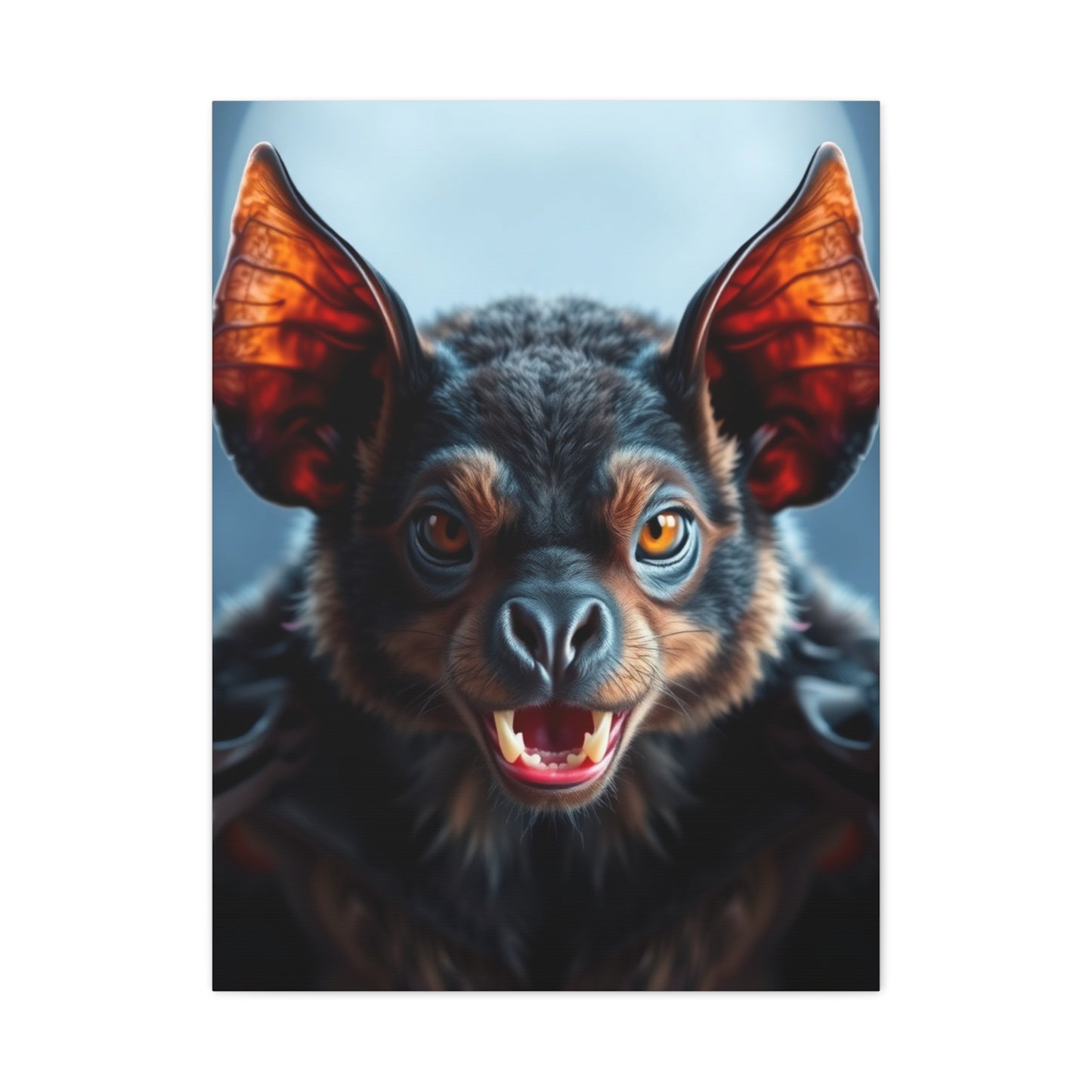 Bat Art Supreme Canvas Wall Art & Canvas Print