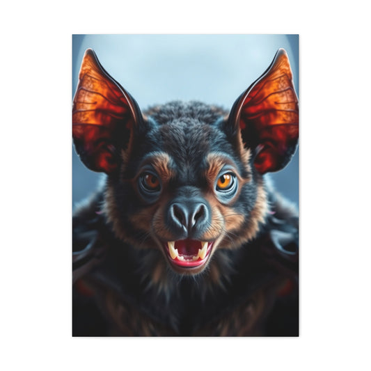Bat Art Supreme Canvas Wall Art & Canvas Print