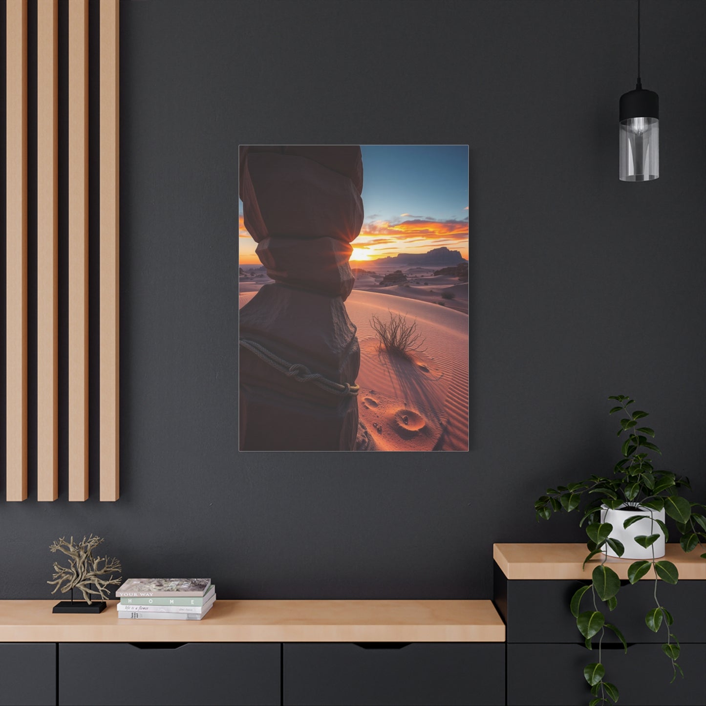 Golden Mirage Masterpiece Wall Art & Canvas Print