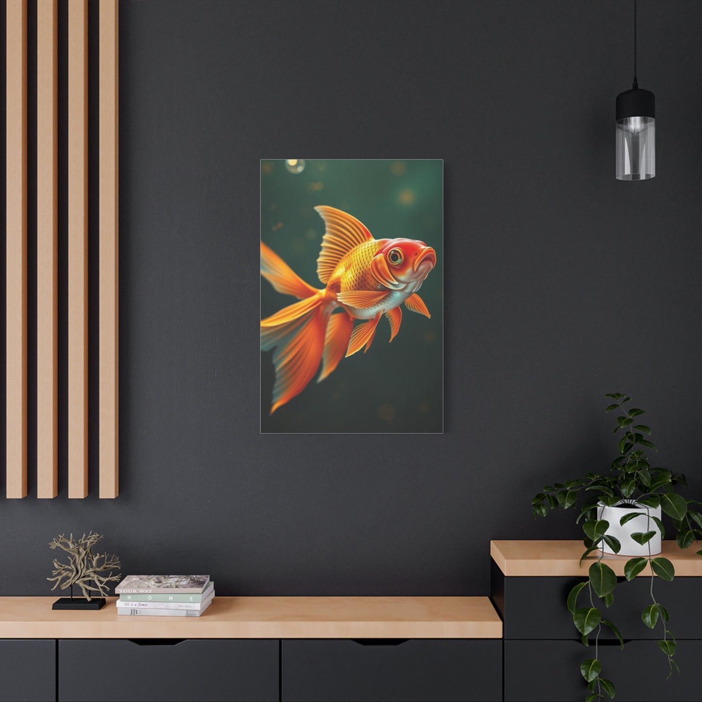Goldfish Art Refined Canvas Wall Art & Canvas Print