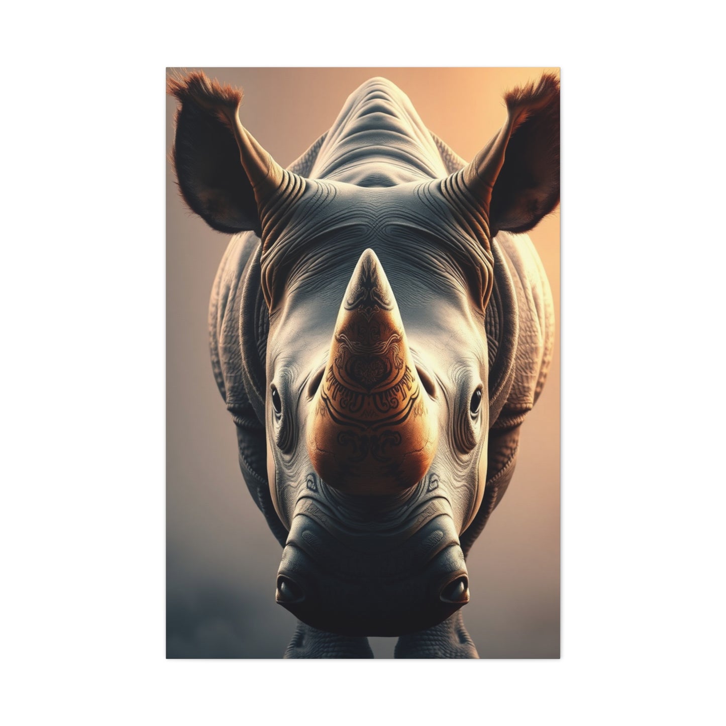 Rhinoceros Art Supreme Canvas Wall Art & Canvas Print