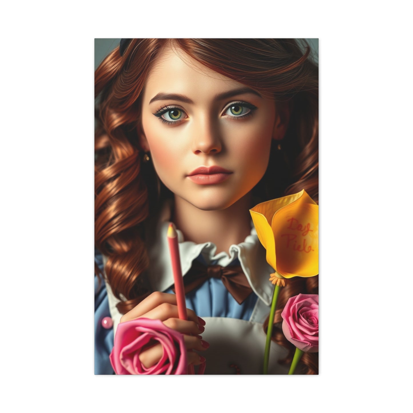 Alice In Wonderland Characters Art Premium Supreme Gallery Wall Art & Canvas Print