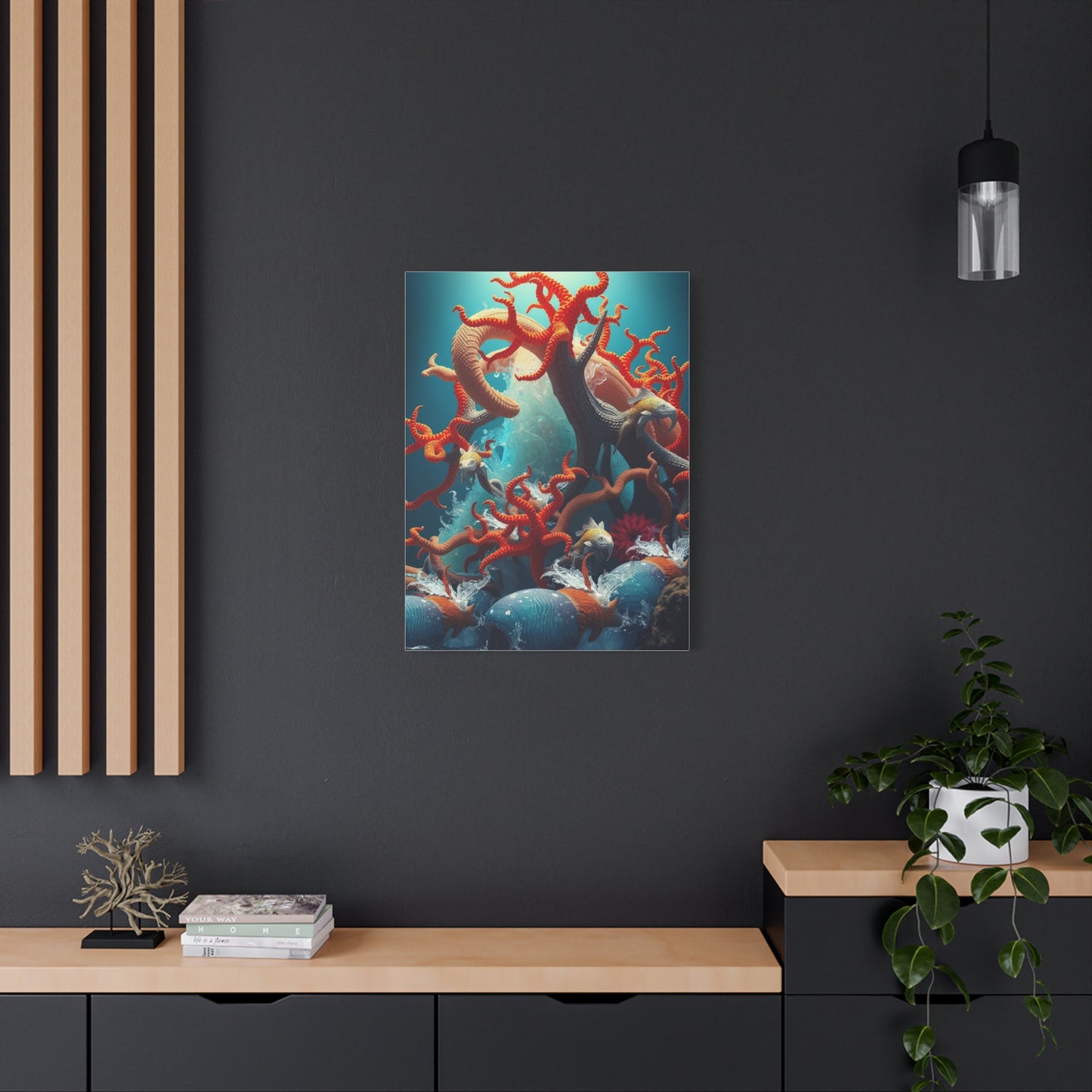 Enchanted Blue Horizon Wall Art & Canvas Print