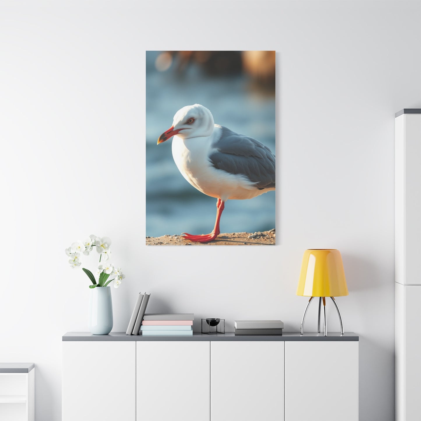 Supreme Sea Gull Art Beautiful Collection Wall Art & Canvas Print