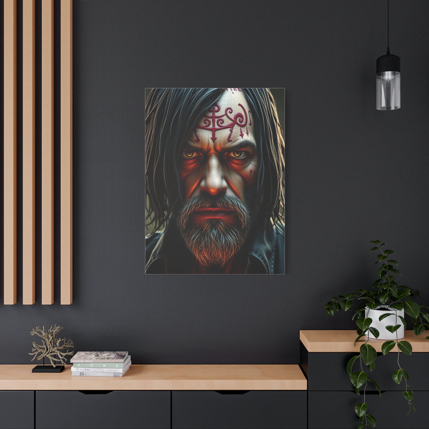 Vision The Walking Dead Characters Art Art Wall Art & Canvas Print