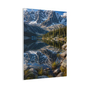 Rocky Mountain Alpine Reflection Wall Art & Canvas Print