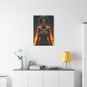 Flame Crown Warrior Queen Wall Art & Canvas Prints