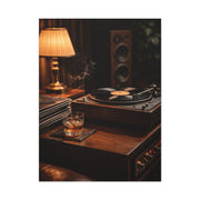 Vinyl Collector Studio Scene Wall Art & Canvas Print