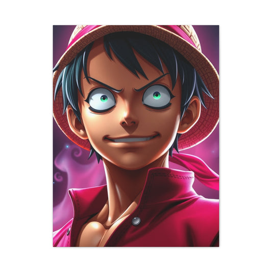 Monkey D. Luffy Art Canvas Art 10 Wall Art & Canvas Print