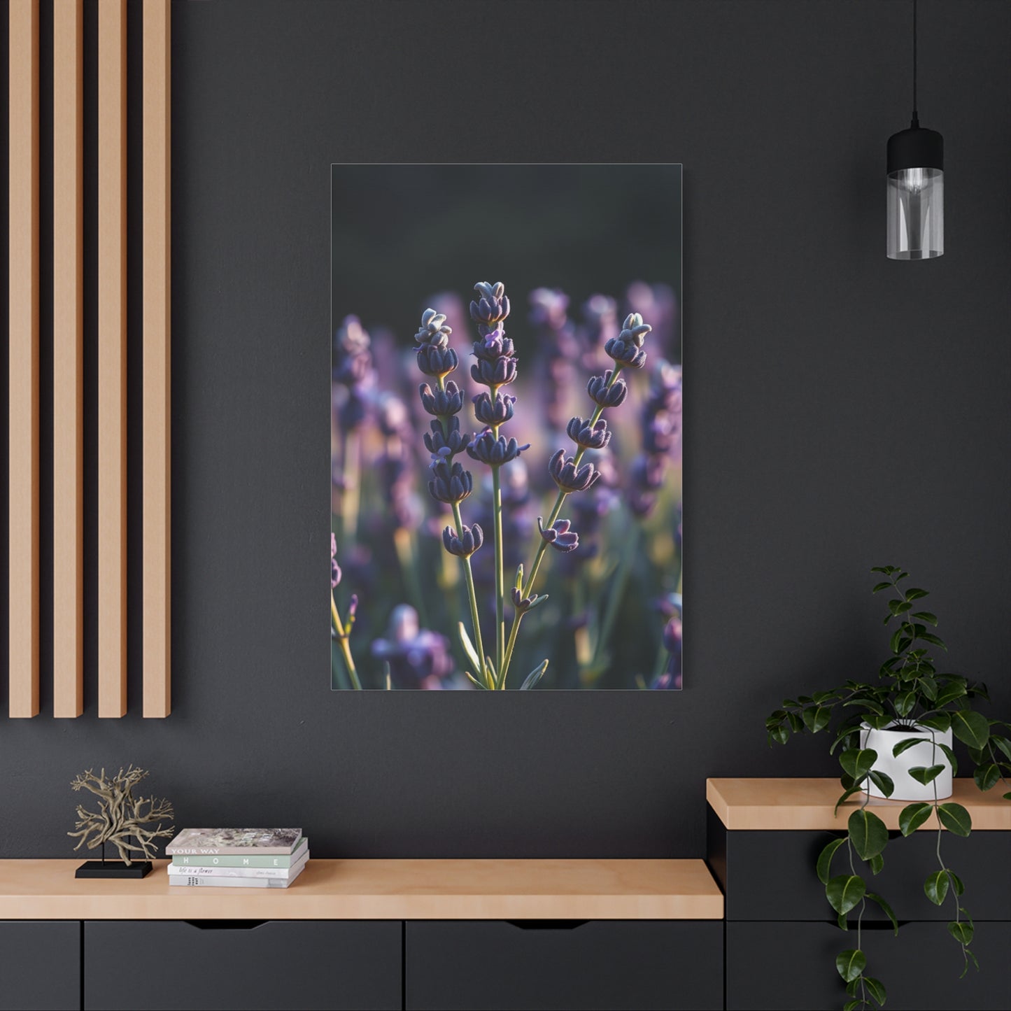Lavender Herb Art Canvas Art 9 Wall Art & Canvas Print
