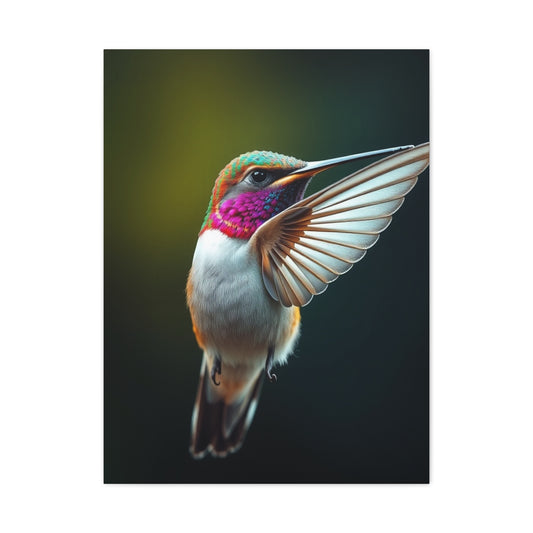 Humming Bird Art Supreme Canvas Wall Art & Canvas Print