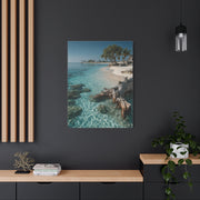 Tropical Driftwood Cove Wall Art & Canvas Print