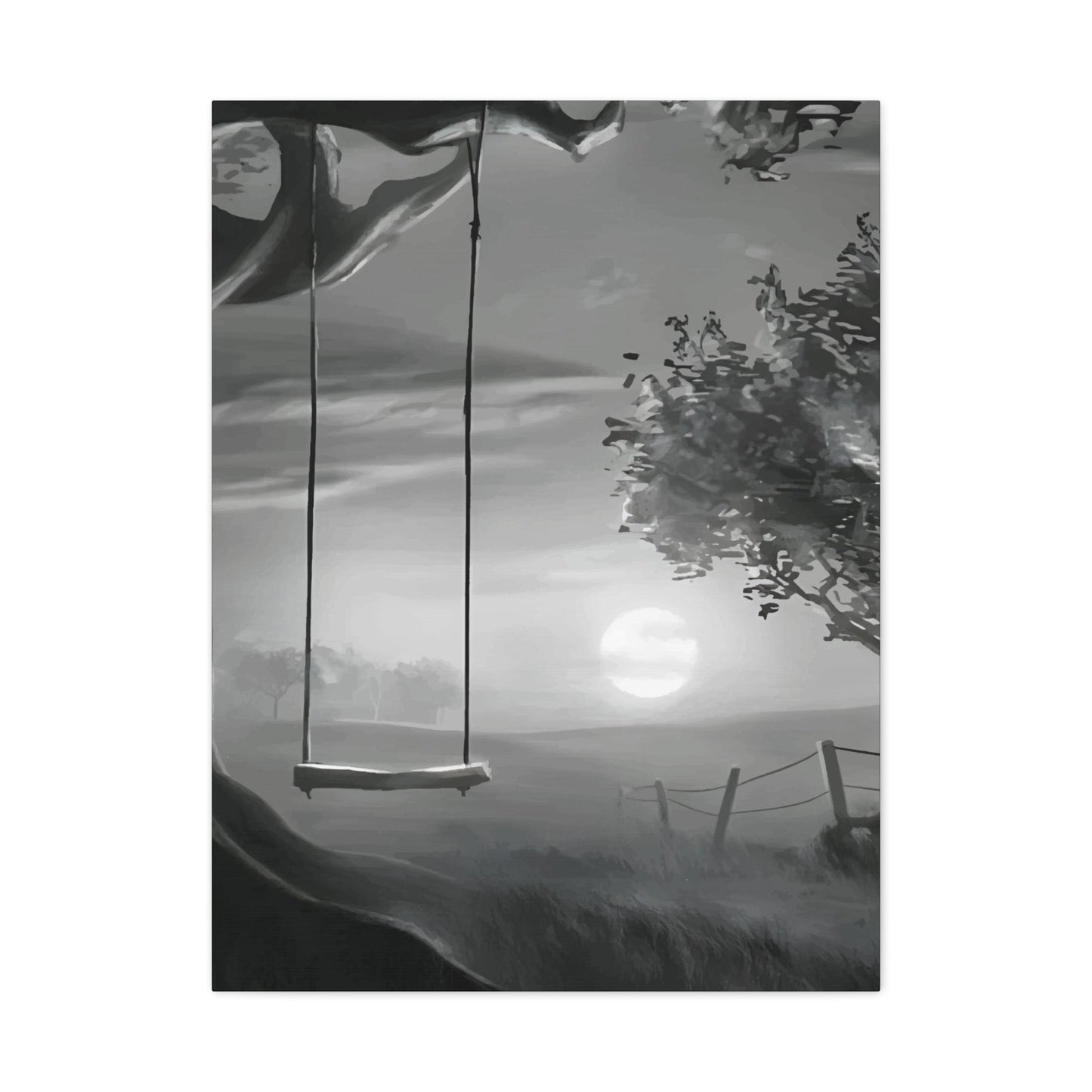 Empty Swing Wall Art & Canvas Prints