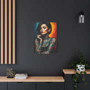 Ember Ink Muse Portrait Wall Art & Canvas Print