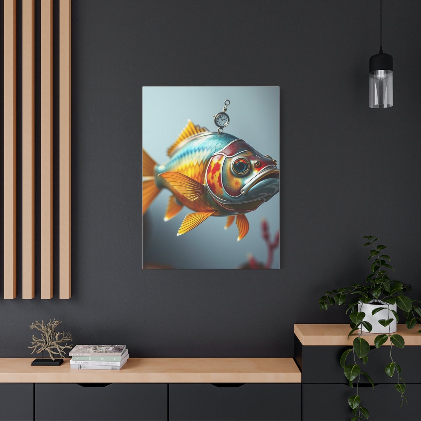 Masterpiece Fish Wall Art Vision Wall Art & Canvas Print
